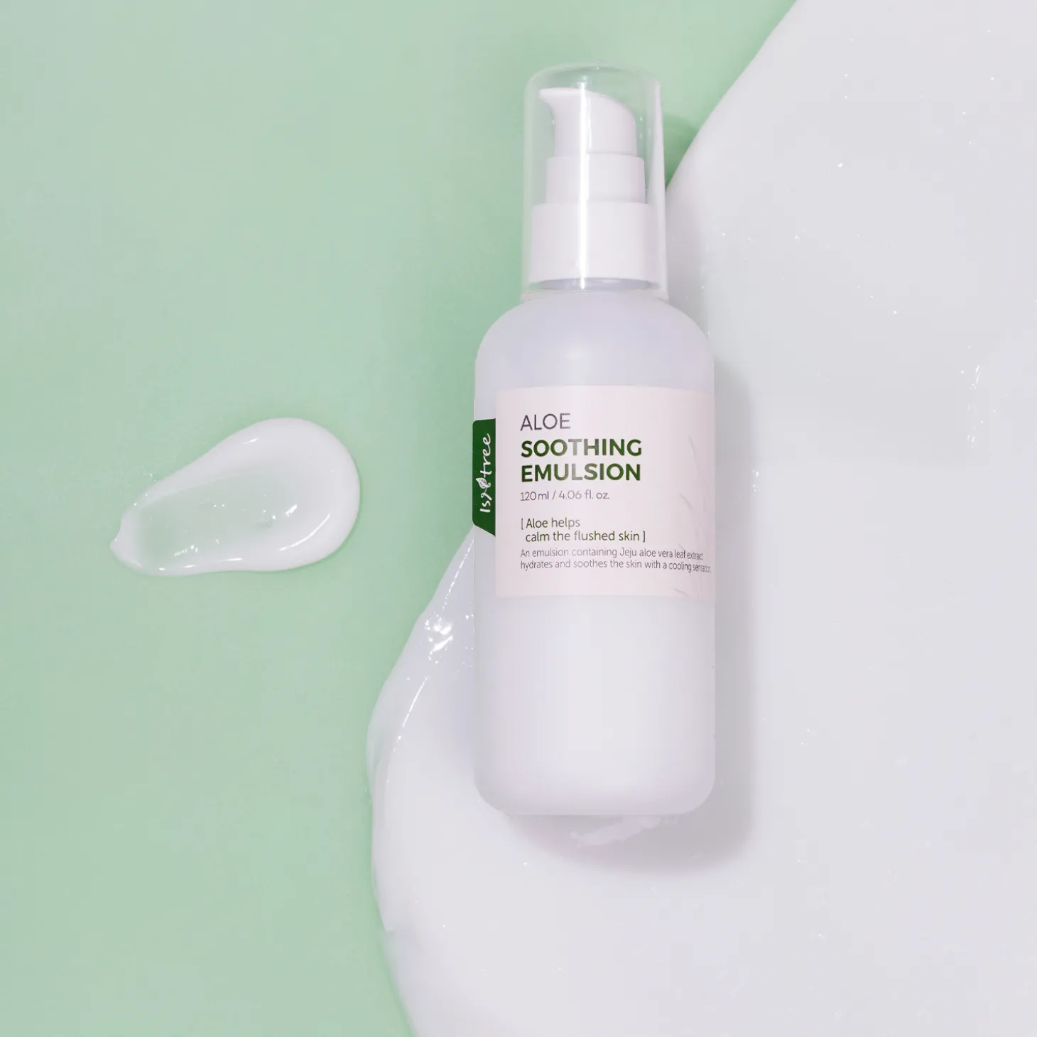 Isntree - Aloe Soothing Emulsion - Łagodząca Emulsja z Aloesem - 120ml