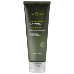 Isntree - Real Mugwort Calming Clay Mask - Maska Glinkowa z Bylicą - 100ml