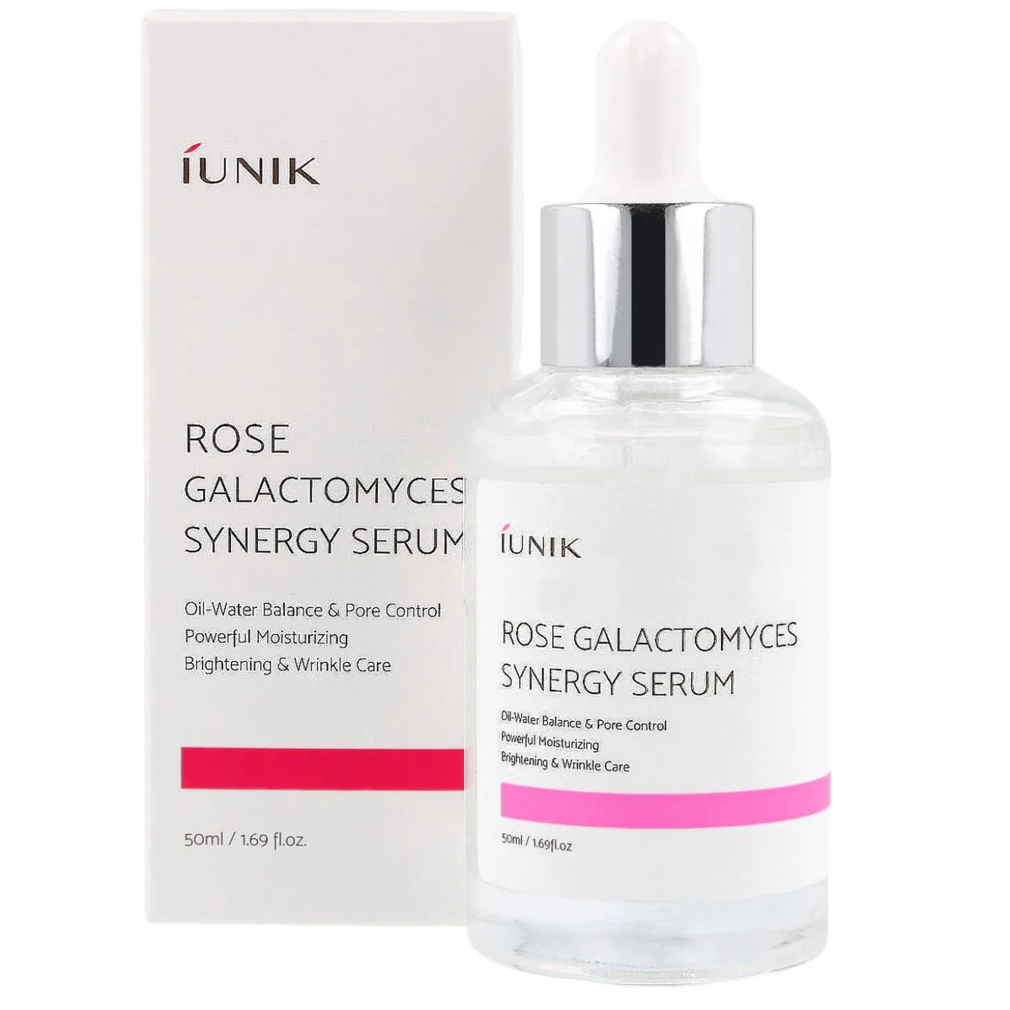 iUNIK - Rose Galactomyces Synergy Serum - Serum Nawilżająco-Ujędrniające - 50ml