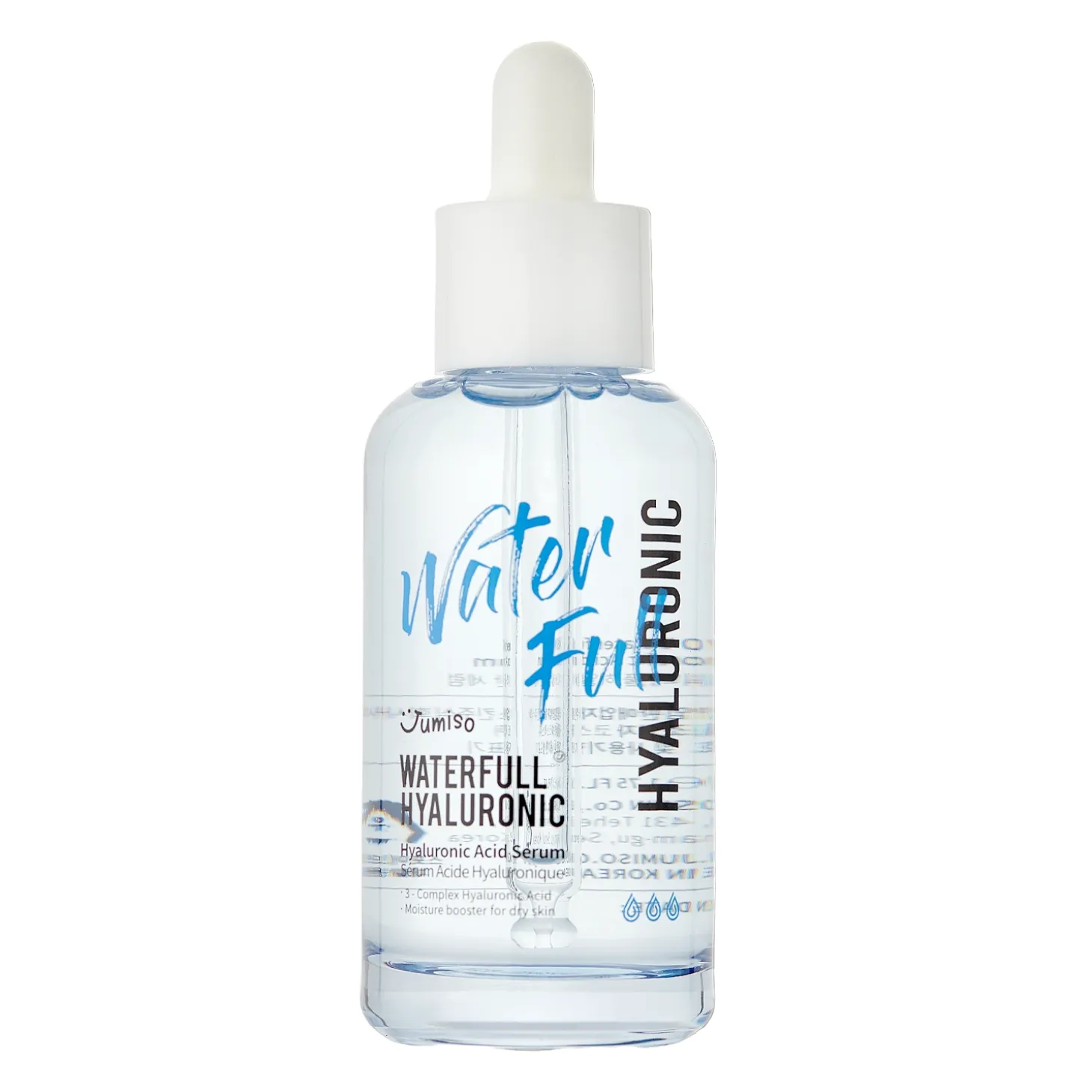 Jumiso - Waterfull Hyaluronic Acid Serum - Nawilżające Serum do Twarzy z Kwasem Hialuronowym - 50ml