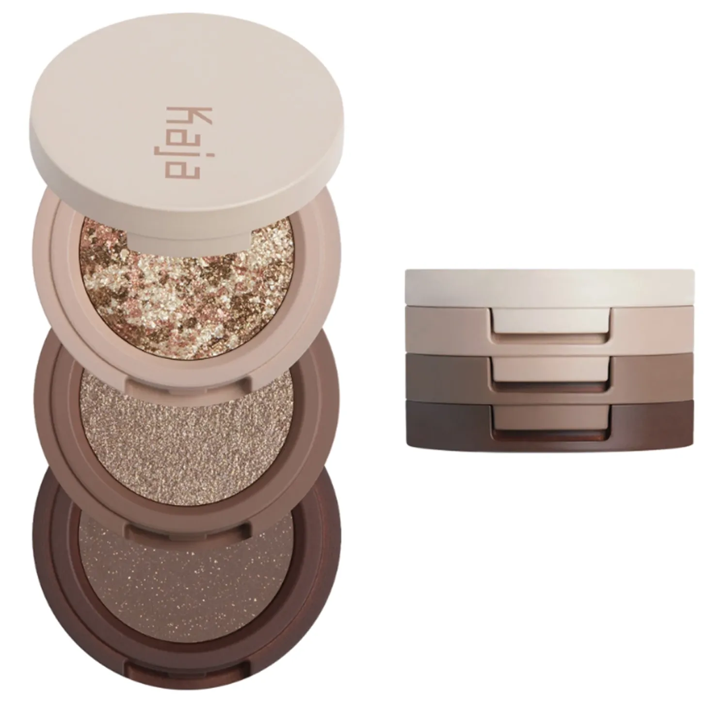 Kaja Beauty - Beauty Bento Eyeshadow Trio - Zestaw Cieni do Powiek - 19 Forest Night - 3x0,9g
