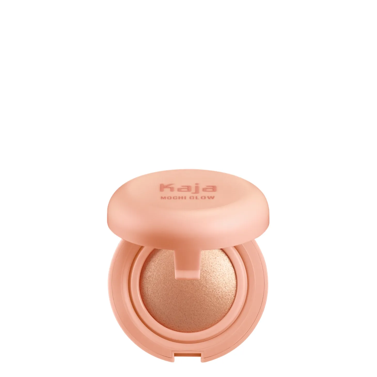 Kaja Beauty - Bouncy Cream-to-Powder Compact Highlighter Mochi Glow - Aksamitny Rozświetlacz do Twarzy - 03 Luna - 4,5g