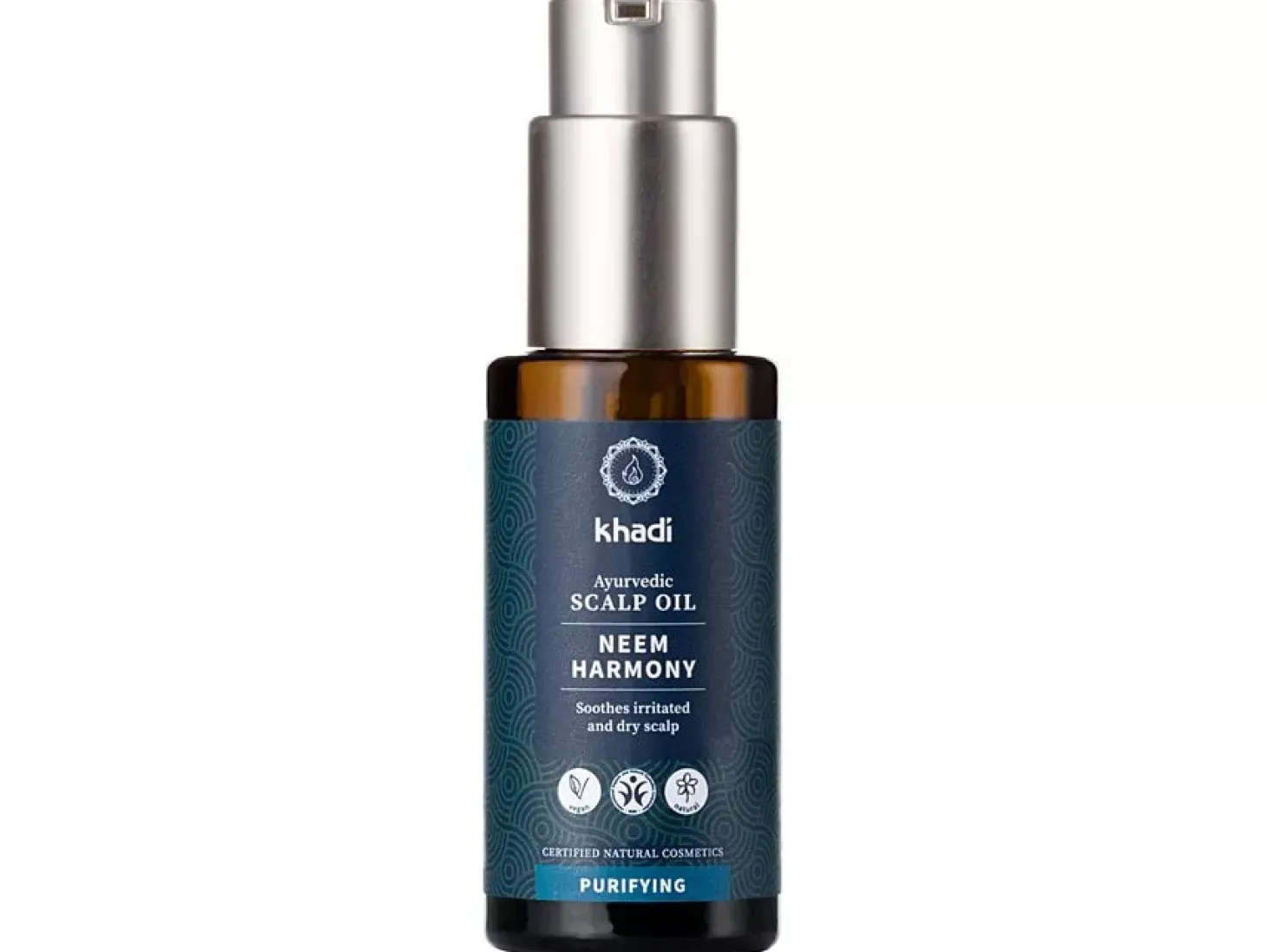 Khadi - Ayurvedic Scalp Oil - Neem Harmony - Przeciwłupieżowy Olejek do Włosów - 50ml