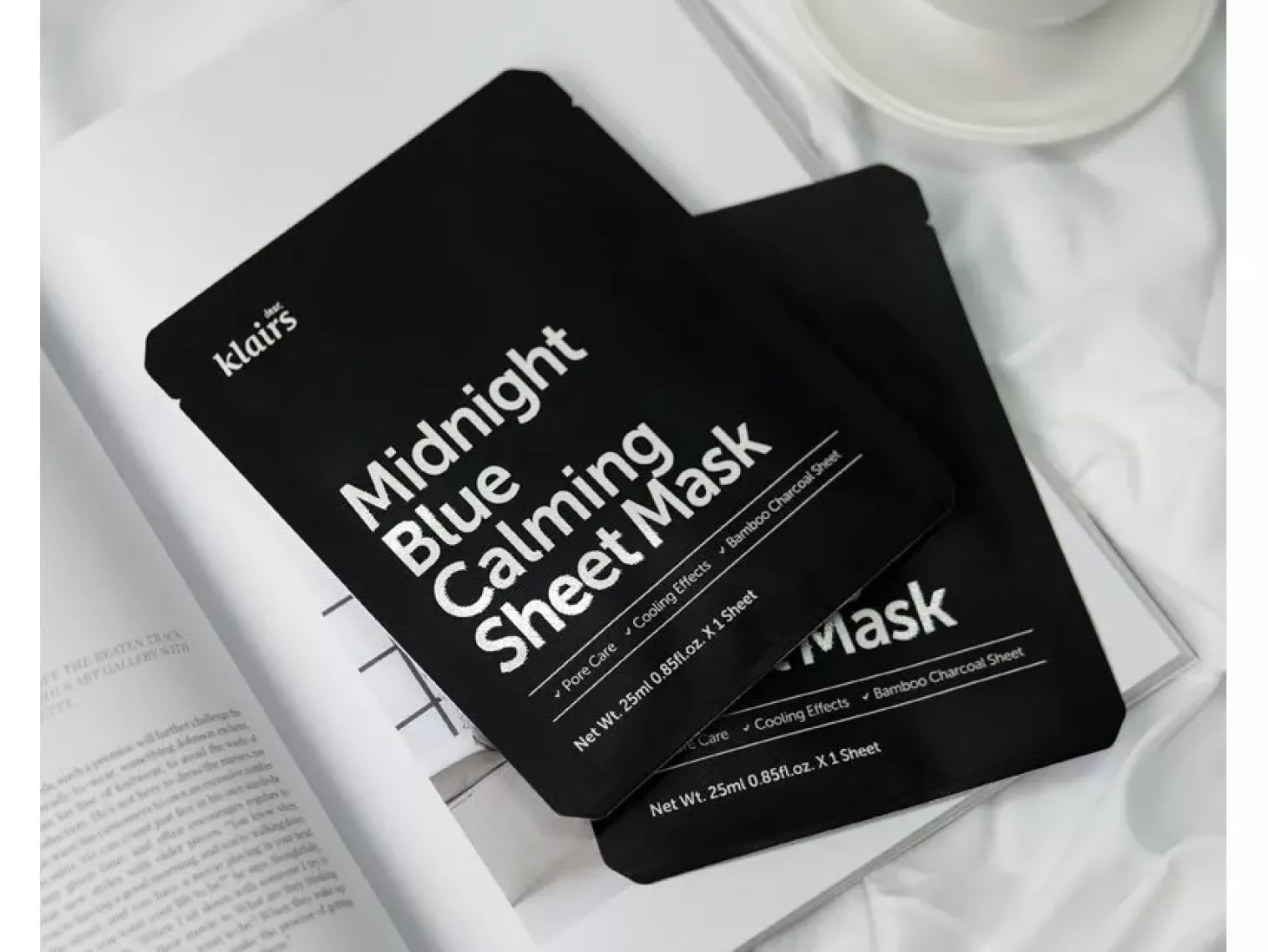 Klairs - Midnight Blue Calming Sheet Mask - Kojąca Maska w Płachcie - 25ml
