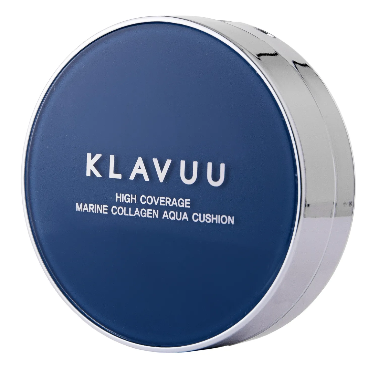 Klavuu - Blue Pearlsation High Coverage Marine Collagen Aqua Cushion - Kryjący Podkład do Twarzy w Poduszce - 23 Medium Beige - 12g