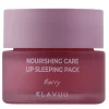 Klavuu - Nourishing Care Lip Sleeping Pack - Odżywcza Maseczka do Ust na Noc - Berry - 20g