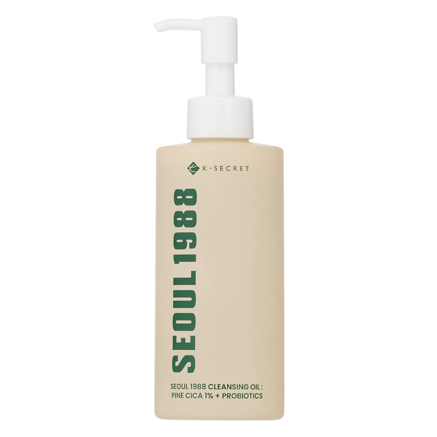 K-SECRET - SEOUL 1988 Cleansing Oil : Pine Cica 1% + Probiotics - Olejek do Demakijażu - 200ml