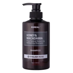 Kundal - Honey & Macadamia Nature Shampoo - Szampon do Włosów - English Rose - 500ml
