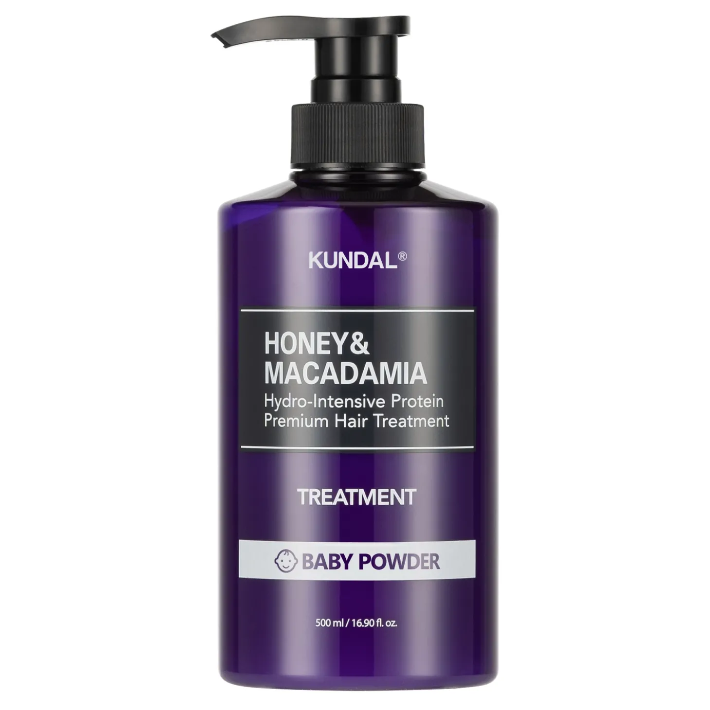Kundal - Honey & Macadamia Protein Treatment - Proteinowa Kuracja do Włosów - Baby Powder - 500ml