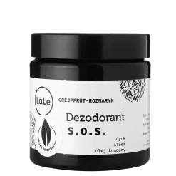 La-Le - Dezodorant Grapefruit-Rozmaryn z Cynkiem, Aloesem i Olejem Konopnym - 150ml