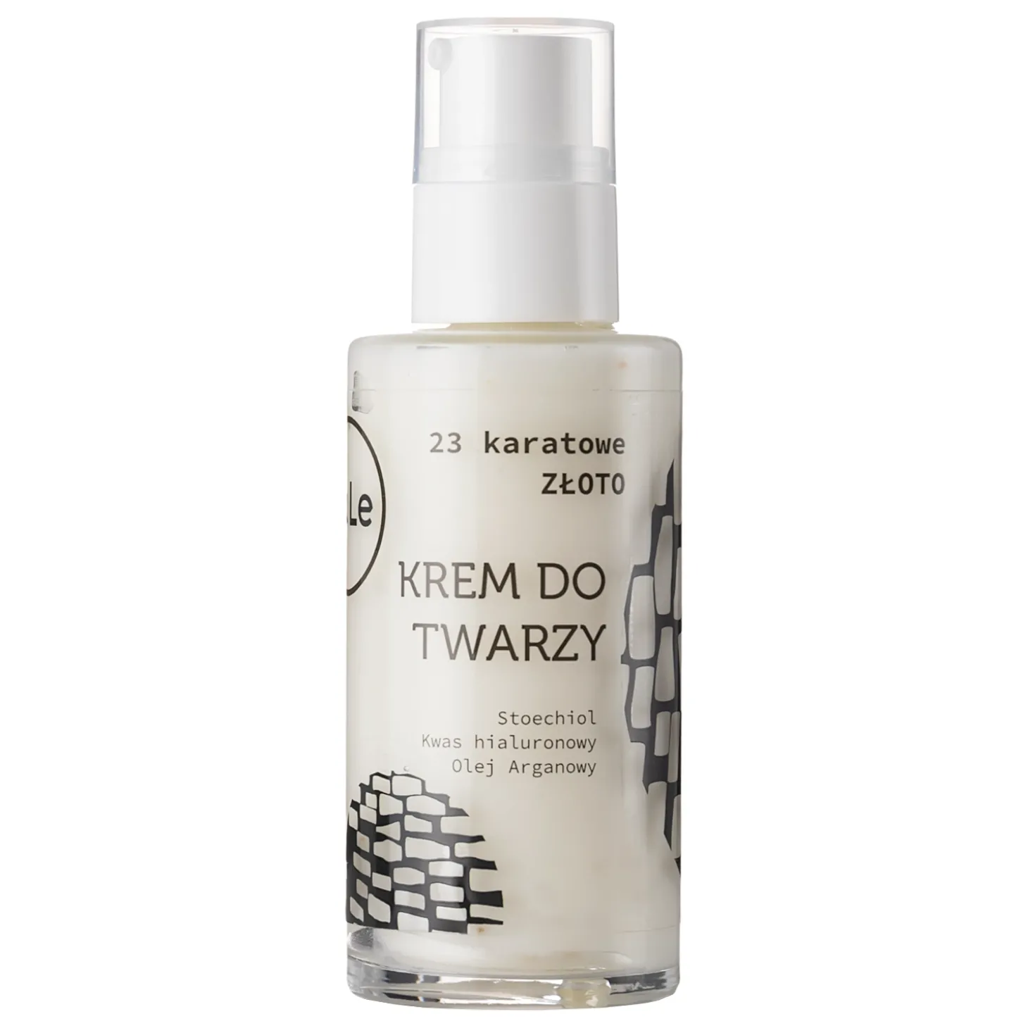 La-Le - Krem do Twarzy z 23 Karatowym Złotem - 50ml