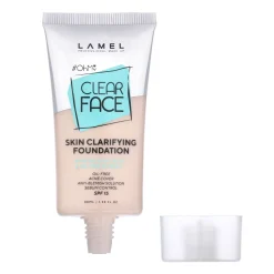Lamel - OhMy Clear Face Foundation SPF15 - Podkład do Twarzy - 401 - 40ml