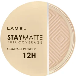Lamel - Stay Matte Compact Powder - Matowy Puder - 402 - 12g