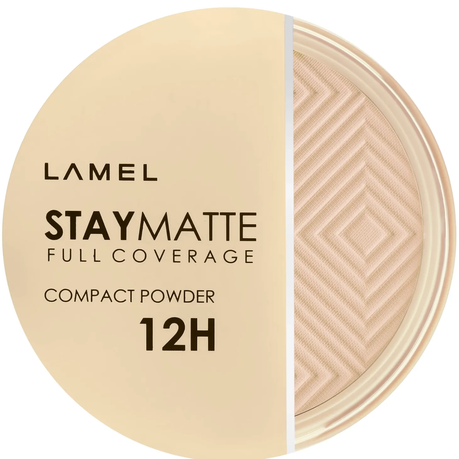 Lamel - Stay Matte Compact Powder - Matowy Puder - 402 - 12g