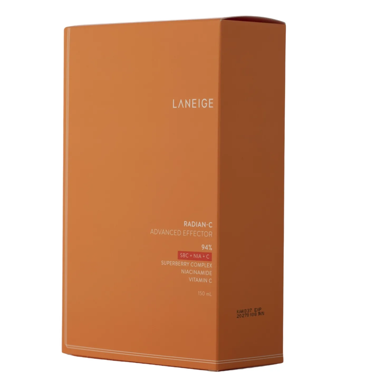 Laneige - Radian - C Advanced Effector - Wzmacniająco - Rozjaśniająca Esencja - 150ml