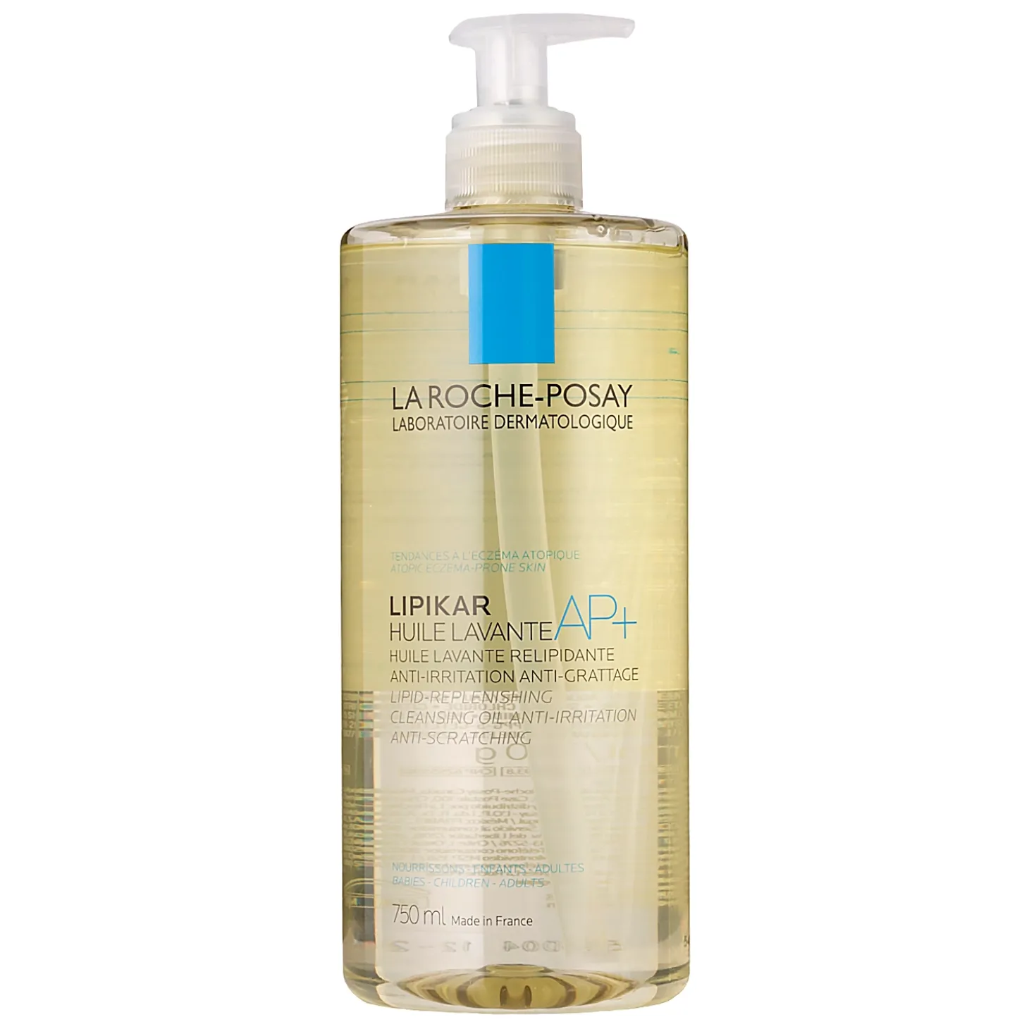 La Roche-Posay - Lipikar Cleansing Oil AP+ - Olejek Myjący do Ciała - 750ml
