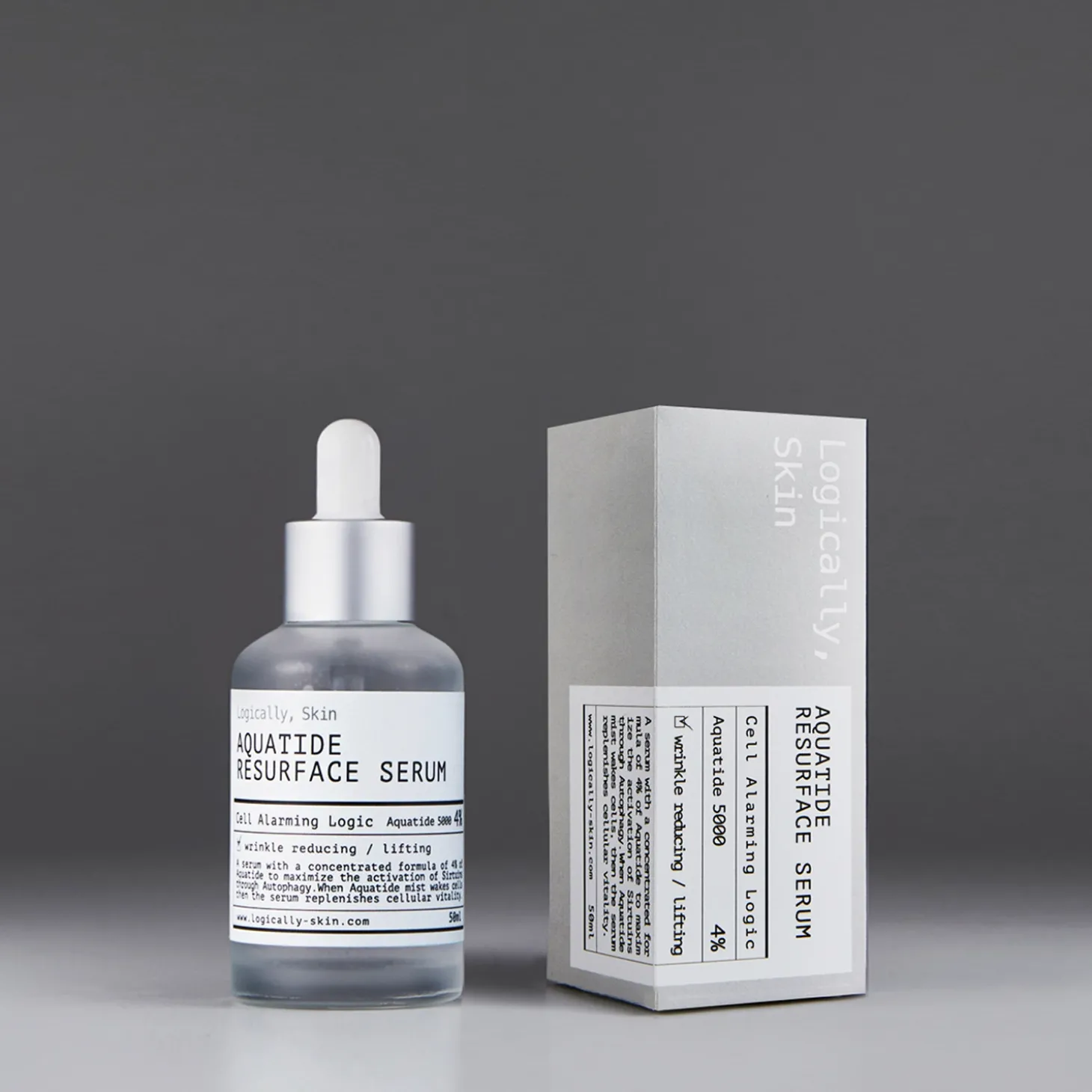 Logically, Skin - Aquatide Resurface Serum - Peptydowe Serum do Twarzy - 50ml