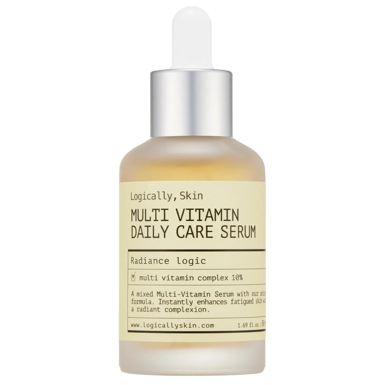 Logically, Skin - Multi Vitamin Daily Care Serum - Rozświetlające Serum Witaminowe do Twarzy - 50ml