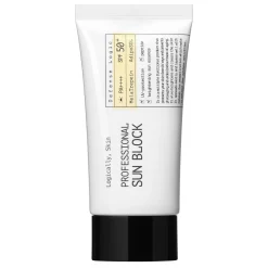 Logically, Skin - Professional Sun Block SPF50+ PA++++ - Kojący Krem do Twarzy z Filtrem - 70g