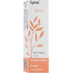 Lynia - Pro - Retinol 0,5% - Ampułka z Retinolem 0,5% - 5ml