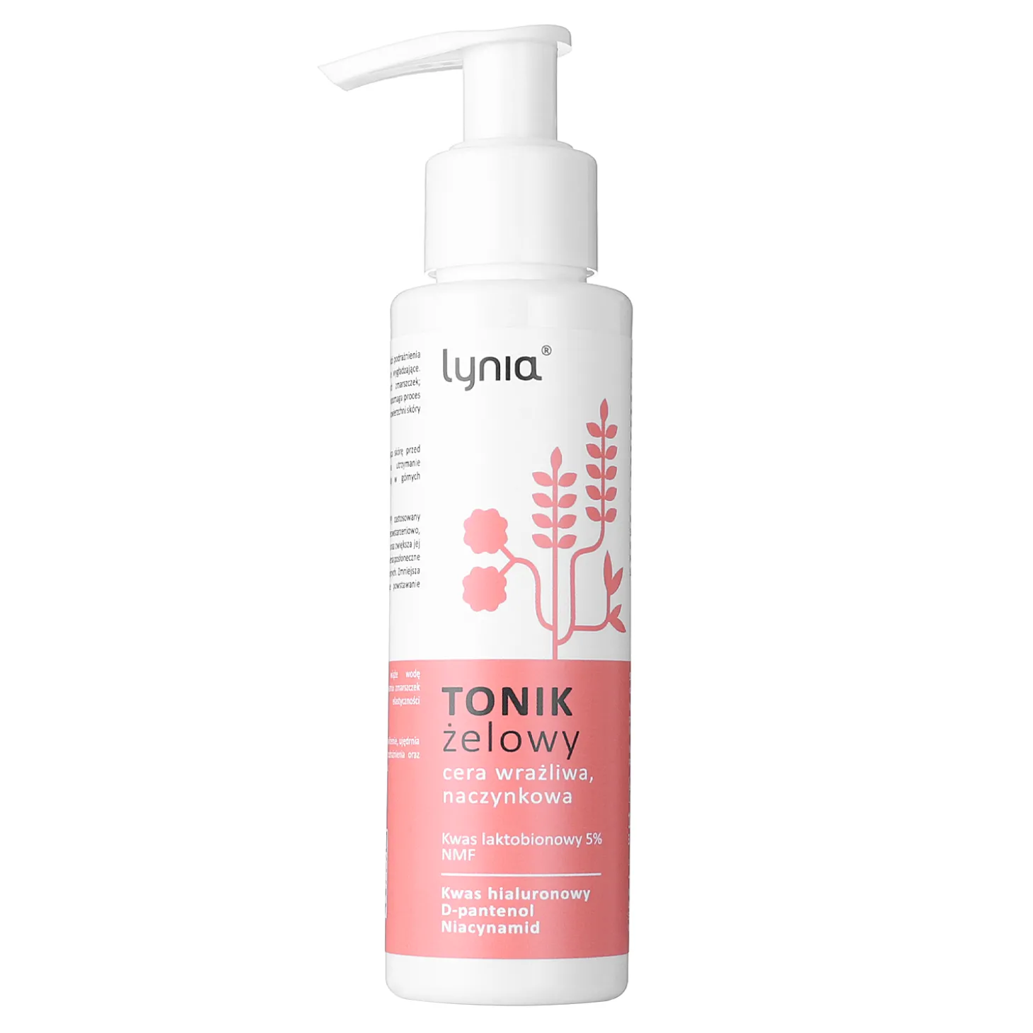 Lynia - Tonik Żelowy z Kwasem Laktobionowym - 100ml