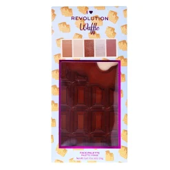 Makeup Revolution - I Heart Revolution Waffle Chocolate - Paleta do Konturowania Twarzy - 18g