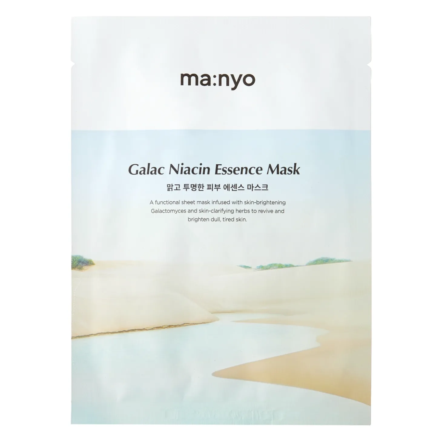 Ma:nyo - Galac Niacin Essence Mask - Rozjaśniająca Maska w Płachcie - 1szt/30g