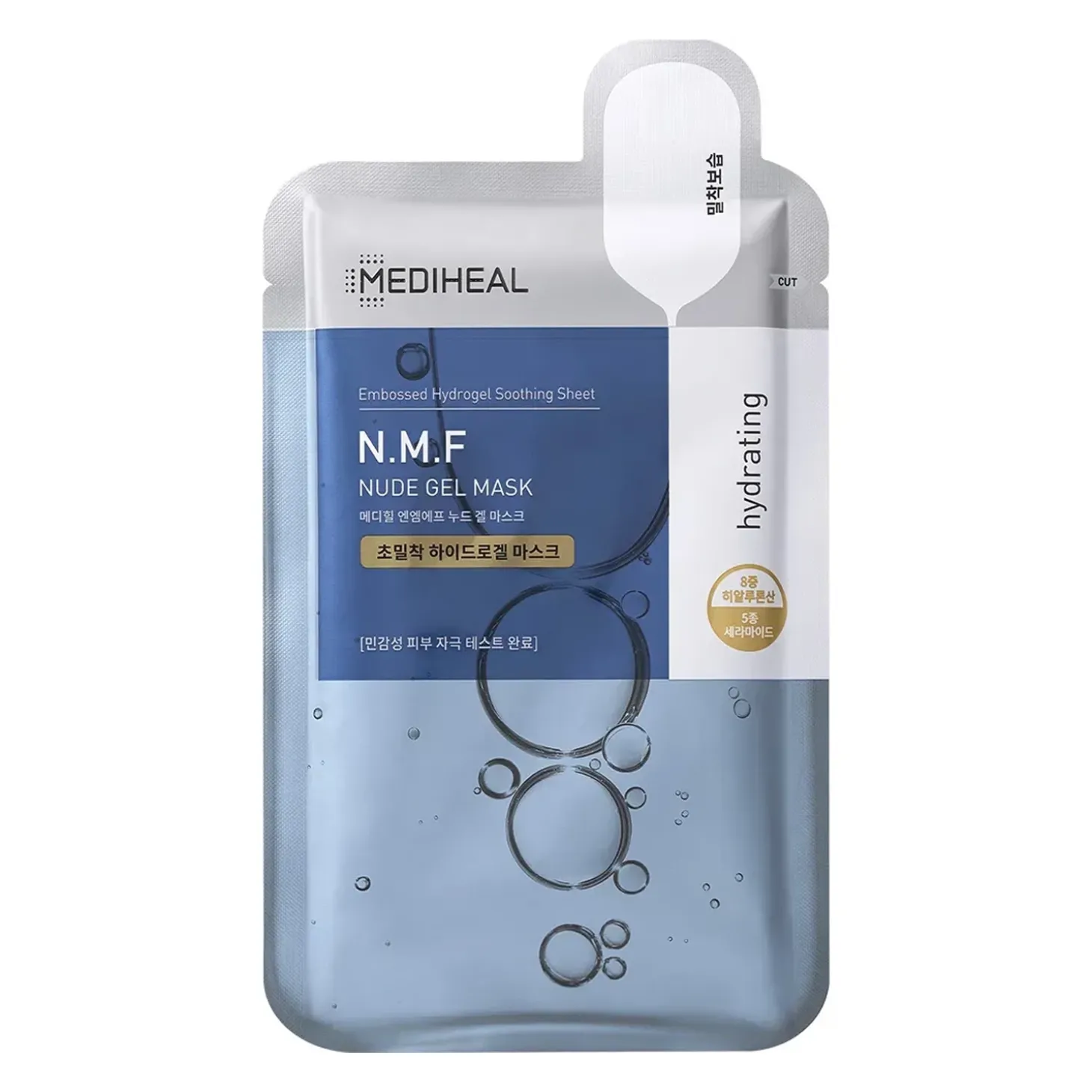 Mediheal - N.M.F Nude Gel Mask - Hydrożelowa Nawilżająca Maska do Twarzy w Płachcie - 1szt/30ml