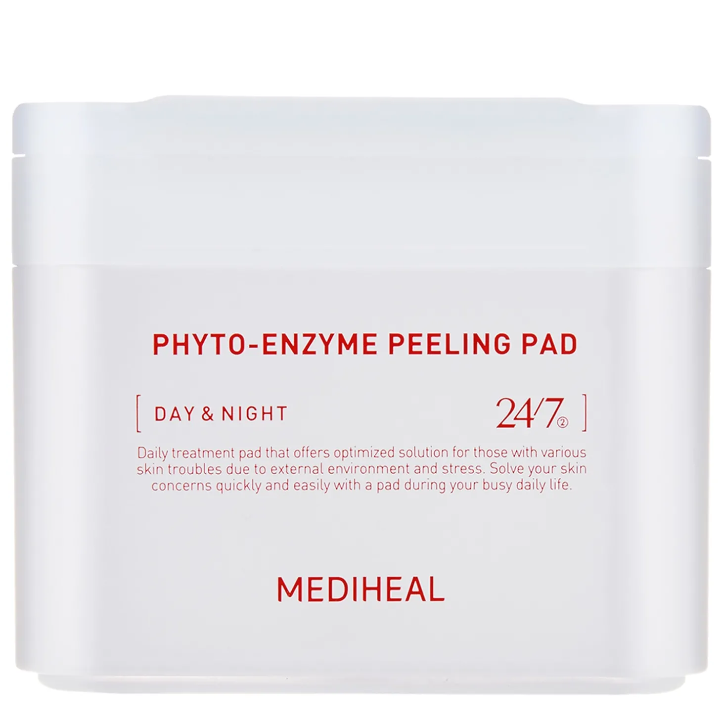 Mediheal - Phyto-Enzyme Peeling Pad - Płatki Złuszczające z Papainą i Kwasem LHA - 90szt/200ml