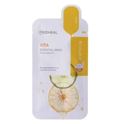 Mediheal - Vita Essential Mask - Rozświetlająca Maska do Twarzy w Płachcie - 1szt/24ml