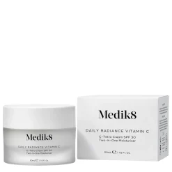 Medik8 - Daily Radiance Vitamin C - C-Tetra Cream SPF30 - Nawilżający Krem z Witaminą C i Ochroną Przeciwsłoneczną - 50ml
