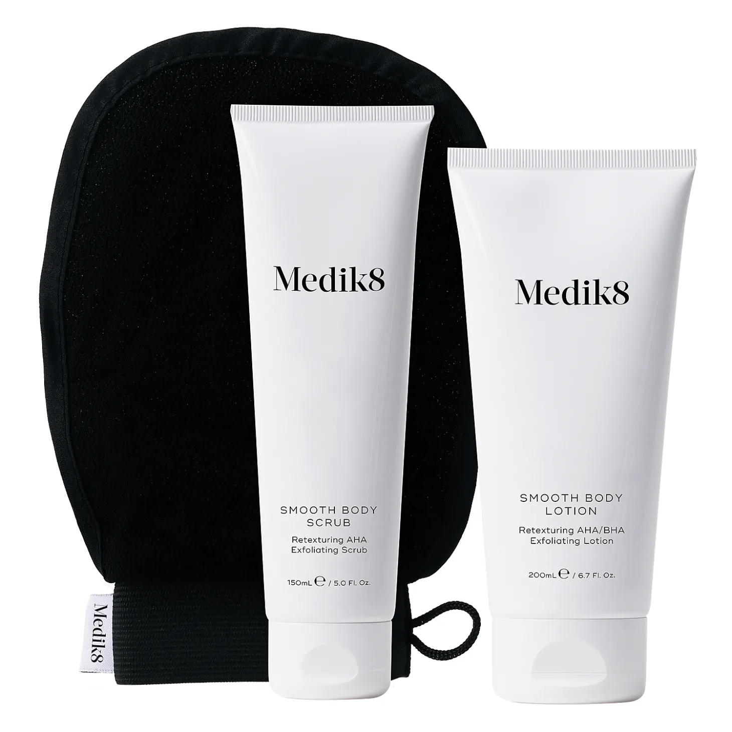 Medik8 - Smooth Body Exfoliating Kit - Rewitalizujący Zestaw dla Suchej Skóry - 150 ml | 200 ml
