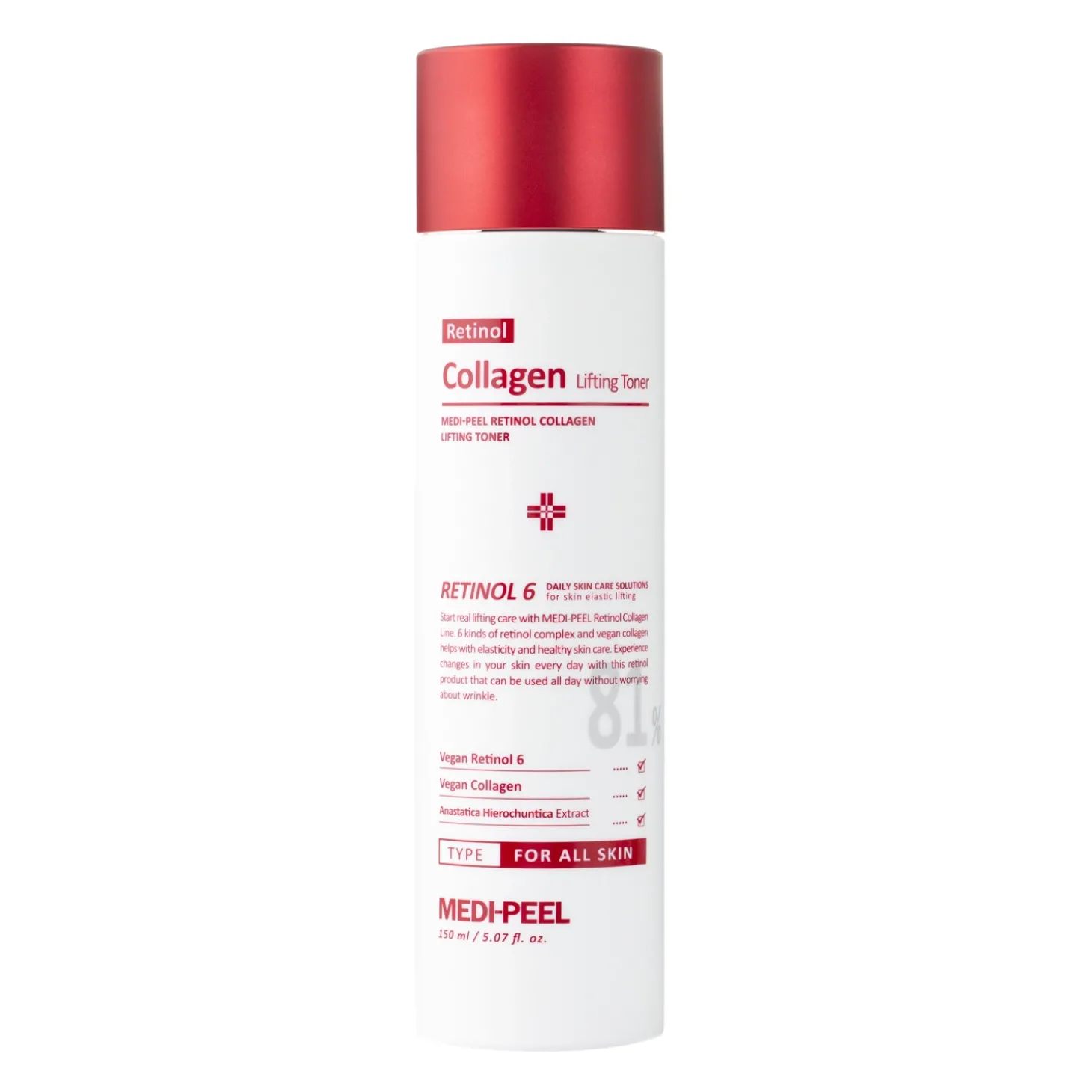Medi-Peel - Retinol Collagen Lifting Toner - Ujędrniający Tonik z Retinolem i Kolagenem - 150ml