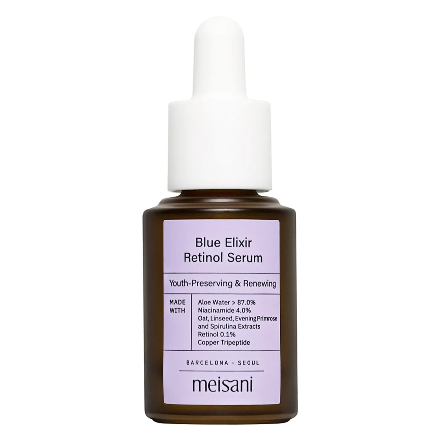 Meisani - Blue Elixir Retinol Serum - Serum do Twarzy z Retinolem - 15ml