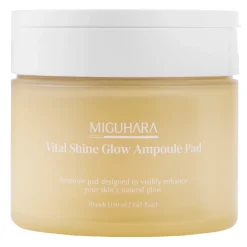 Miguhara - Vital Shine Glow Ampoule Pad - Rozjaśniające Płatki do Twarzy - 70szt/150ml