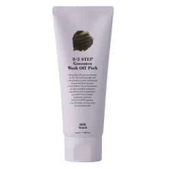 Milk Touch - Greentea Wash Off Pack - Oczyszczająca Maseczka do Twarzy z Zieloną Herbatą - 100ml. OUTLET