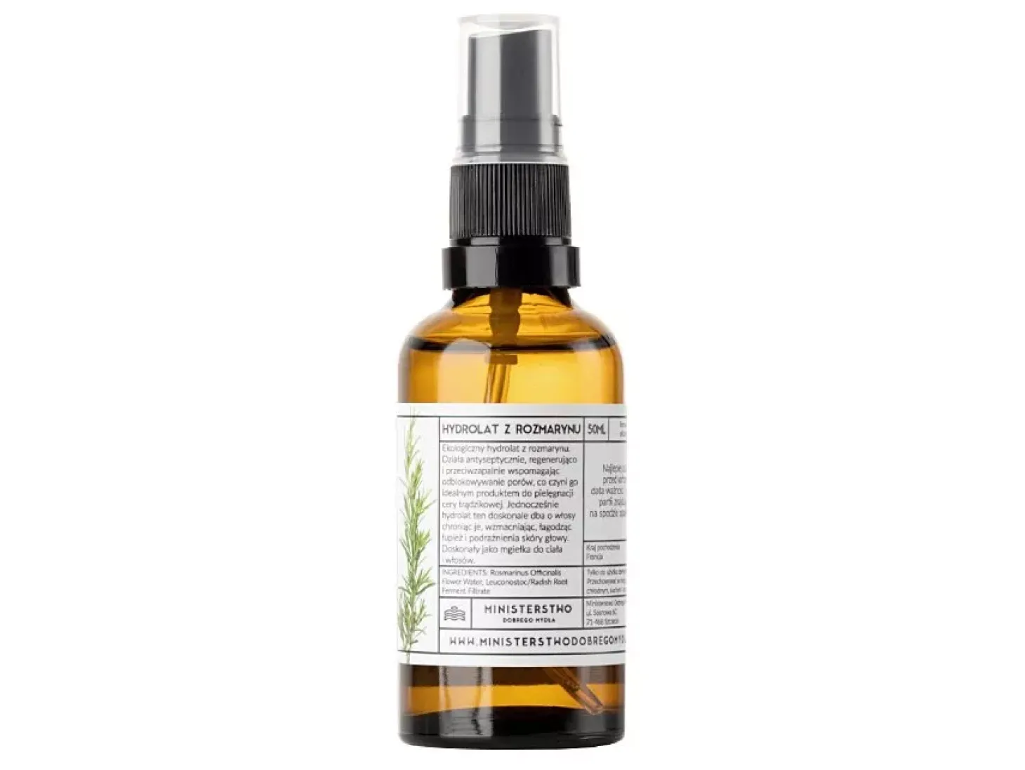Ministerstwo Dobrego Mydła - Hydrolat Rozmarynowy - 100ml