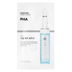 Missha - Mascure Peeling Solution Sheet Mask - PHA - Maska w Płachcie z Kwasem PHA - 28ml