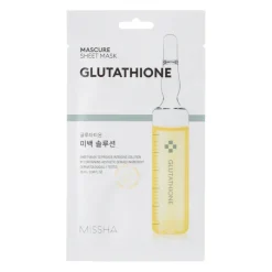 Missha - Mascure Sheet Mask - Glutathione - Maseczka Glutationowa w Płachcie - 28ml
