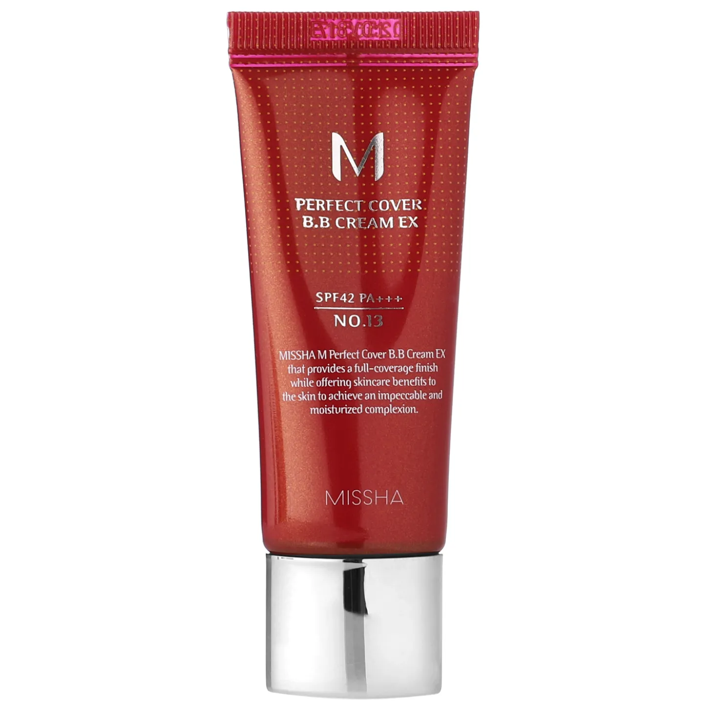 Missha - M Perfect Cover BB Cream SPF42/PA+++ - Kryjący Krem BB - No.13 Bright Beige - 20ml