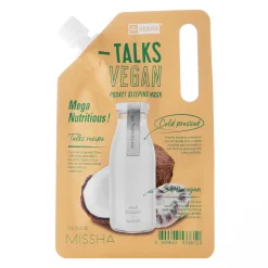 Missha - Talks Vegan Squeeze Pocket Sleeping Mask - Mega Nutritious - Nocna Maska Odżywcza do Twarzy - 10g