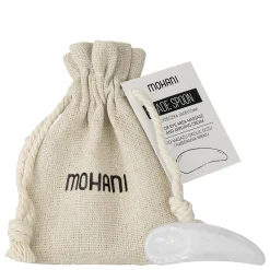 Mohani - Jadeitowa Mleczna Łyżeczka do Masażu Okolic Oczu i Nabierania Kremu