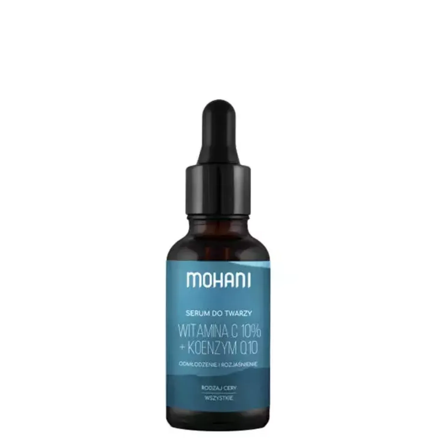 Mohani - Odmładzająco-Rozjaśniające Serum do Twarzy z Witaminą C 10% i Koenzymem Q10 - 30ml