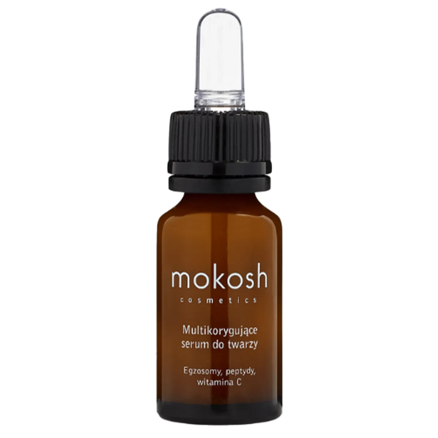 Mokosh - Multikorygujące Serum do Twarzy Egzosomy, Peptydy, Witamina C - 12ml