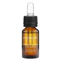 Mokosh - Przeciwzmarszczkowe Serum do Twarzy 2,5% (Retinolu H10 i Retinoinianu HPR) - Róża z Jagodą - 10ml