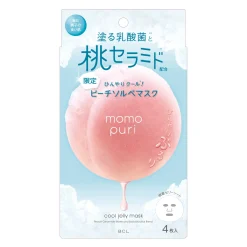 Momopuri - Cool Jelly Mask - Zestaw Chłodzących Masek w Płachcie - 4x22ml