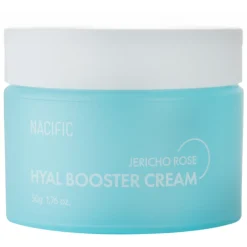 Nacific - Hyal Booster Cream - Nawilżający Krem do Twarzy z Ekstraktem z Róży Jerychońskiej - 50g