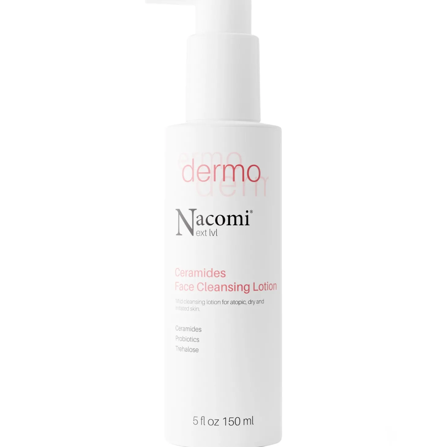 Nacomi - Dermo - Łagodna Emulsja Oczyszczająca do Cery Atopowej, Suchej i Podrażnionej - 150ml
