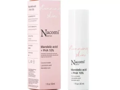 Nacomi - Next Level - Mandelic Acid + PHA 10% - Peelingujące Serum z Kwasem Migdałowym i Kwasami PHA 10% - 30ml