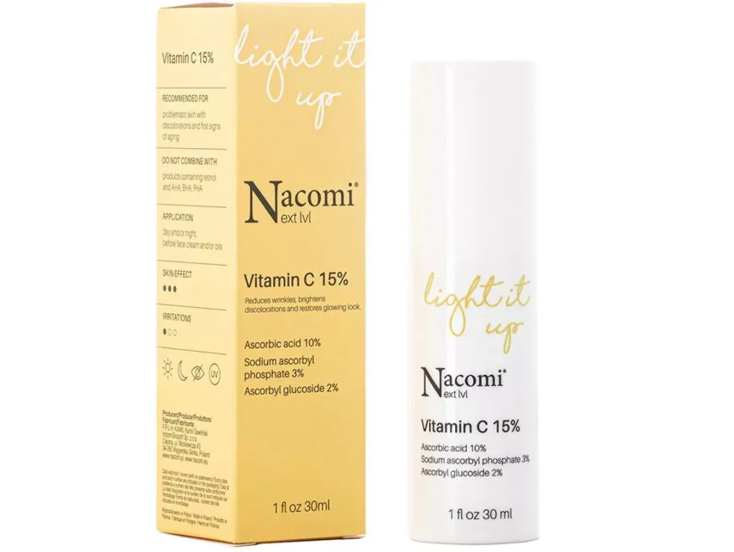 Nacomi - Next Level - Serum z Witaminą C 15% - 30ml